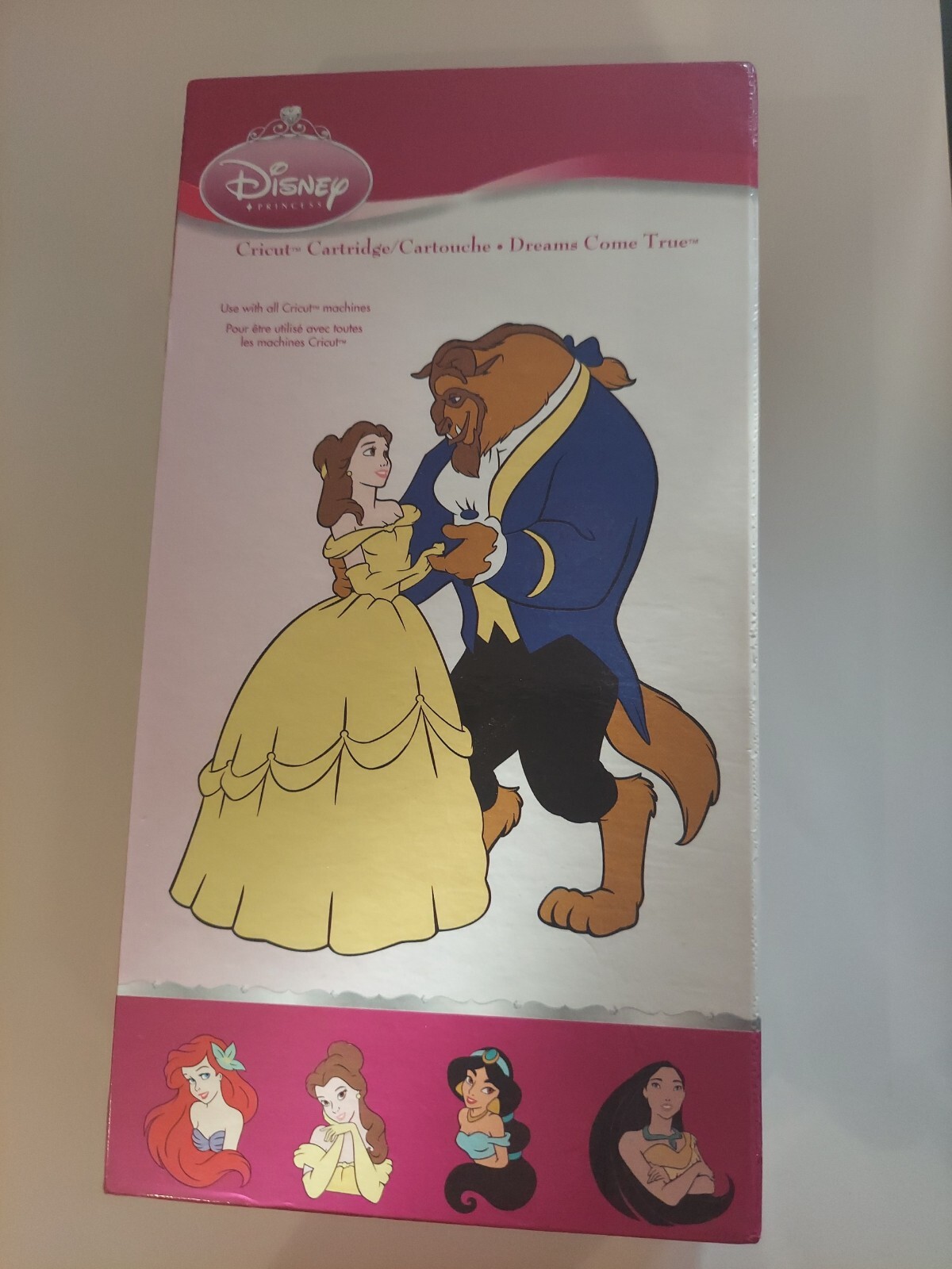 Used Disney Princess Dreams Come True Cricut Cartridge 290429 Complete