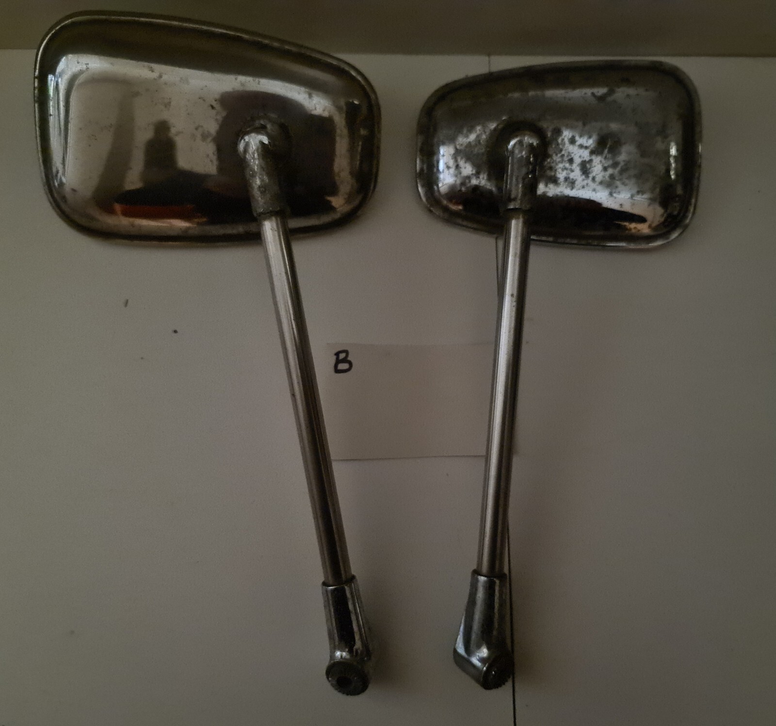 DESMO Wing Mirror Heads & Long Stalks Vintage Classic Car Van LOT B