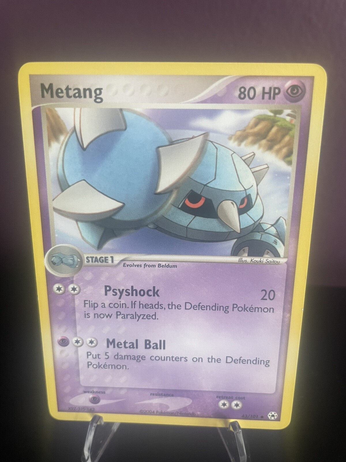 Metang 🔥 EX Hidden Legends 43/101 🔥 Pokemon TCG 🔥 NM Uncommon