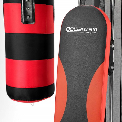 Powertrain Home Gym Multi Station with Boxing Punching Bag Speed Ball - Picture 9 of 12