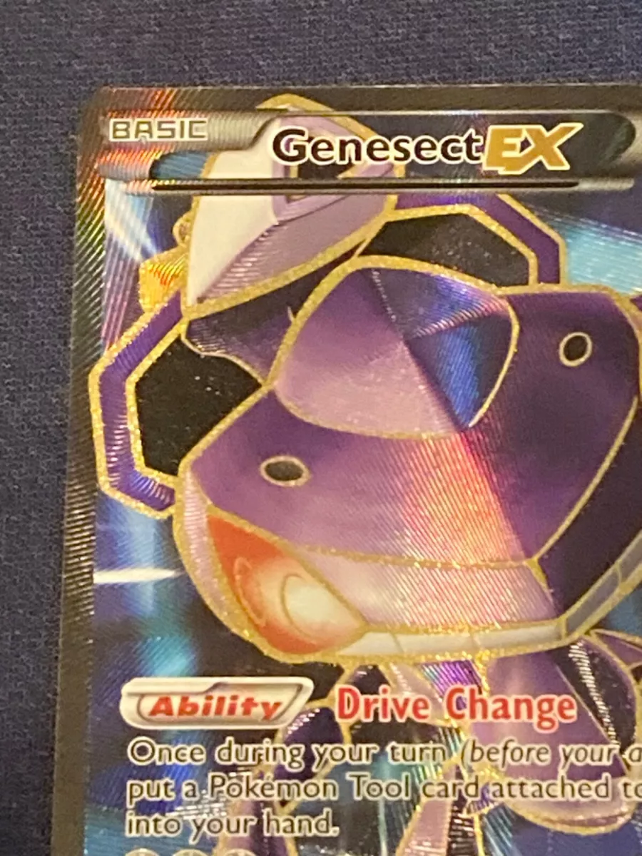 Card Genesect-EX 120/124 da coleção Fates Collide