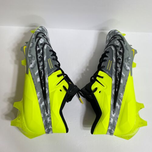 Nike Vapor Edge Elite 360 2 Football Cleats Size 9 FB3347-703 Volt Mica Green - Picture 4 of 7