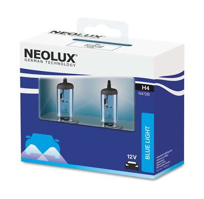 NEOLUX H4 12V 60/55W P43t Blue Light 2st.