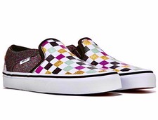 glitter slip on vans