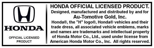 Honda UV Print Polycarbonate License Plate Frame - 第 2/6 張圖片