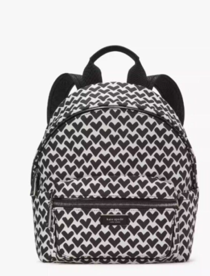 Kate Spade Black and Cream Checkered Backpack Kate Spade Women main image 2