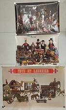 Lot of 3 - Bill Bertoi Auctions Exhibit Antique Toy Posters