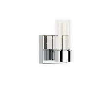 Alice Modern 1-Light Wall Sconce Light Fixture, Integrated Led and Premium Bu...