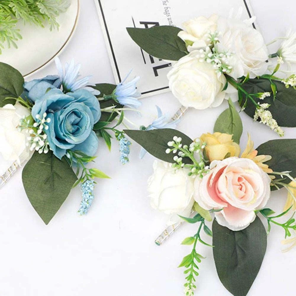 Flower brooch for groom online