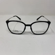 ESPRIT EYEWEAR ET33518 538 50-17-140 PPSU BLACK SILVER EYEGLASSES 193O