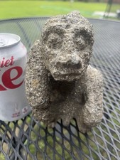 Nicoya Stone Sukia Stone Figure PreColumbian Ancient Artifact Mayan Olme G2U