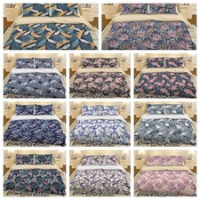 3D Tropical Leaves Colorful Pattern Quilt Cover Duvet Cover Comforter set