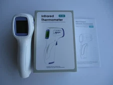 Contactless Infrared Thermometer Forehead Scanner with fever alarm