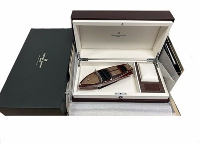 New Frederique Constant Runabout Limited Edition Retro Watch Box And Boat