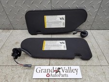 2005-2013 C6 Corvette Sun Visor Pair Left Right Used Oem Without Homelink
