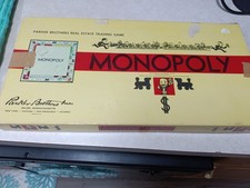 Vintage 1935-1946 Monopoly Parker Brothers Board Game
