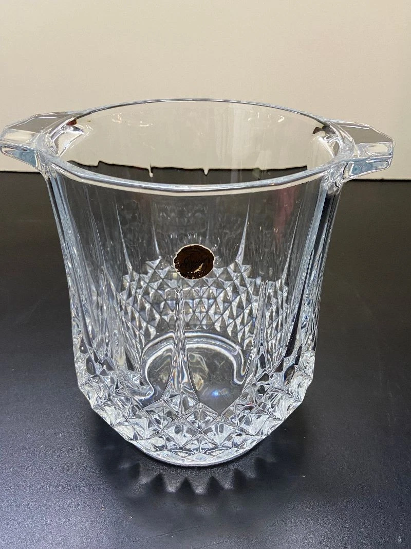 Seau à Champagne Cristallerie De La Rochère - Verre Transparent Vintage - Fabriqué France