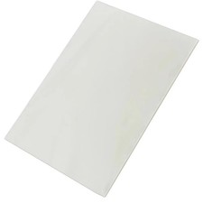 50/100/200 sheets Count Edible Rectangle Rice and Wafer 50, White