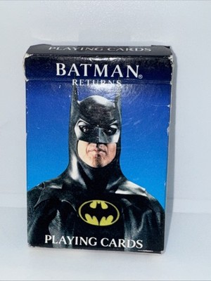 1992 Batman Returns Sealed Playing Cards USPCC DC Comics Deck B7