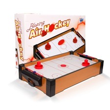 Point Games Mini Air Hockey Table for Kids - Arcade Tabletop Game - Fast Paced F