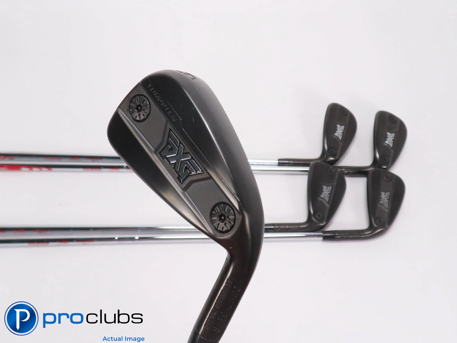 PXG GEN8 0311P Black 6-PW IRON SET- Modus 105 Regular Flex S