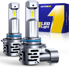 9006/HB4 LED Bulbs, 40000LM 800 Ultra Bright, Real 1:1 Halogen Size 6500K Cool