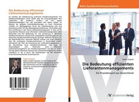 Die Bedeutung Effizienten Lieferantenmanagements Nadin Singula
