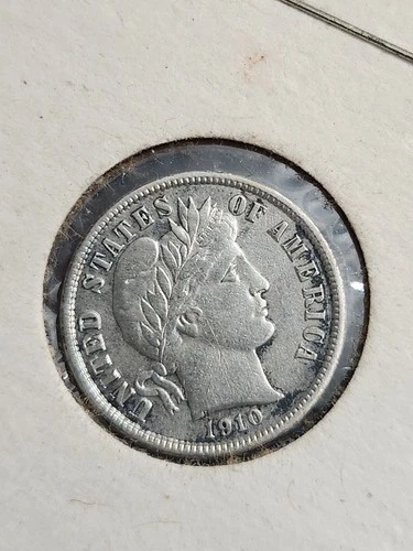 1910 Barber Dime