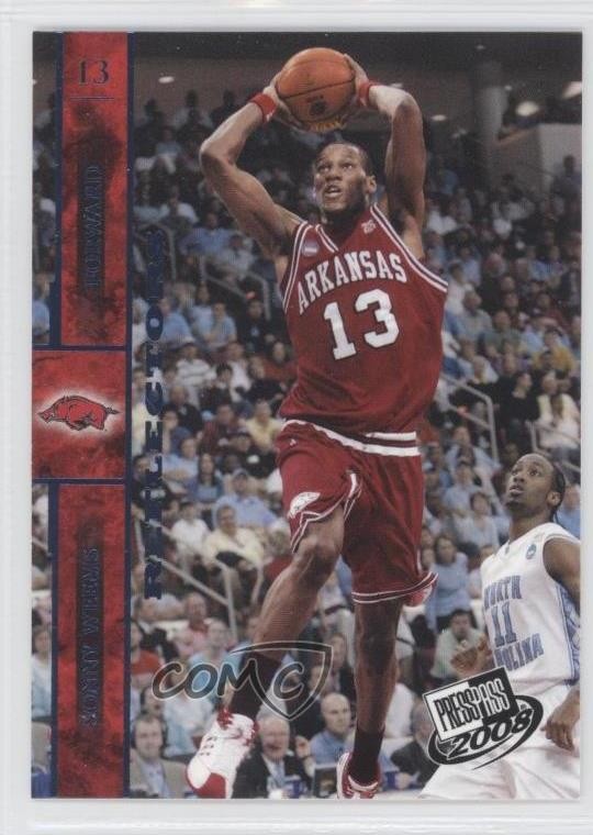 2008-09 Press Pass Blue Reflectors Sonny Weems #33 Rookie RC 1p8