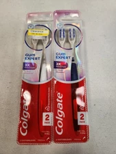 2 Packs of 2: Colgate Gum Expert ULTRA SOFT Adult Toothbrushes (0845) W6C