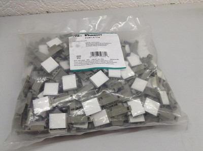 Panduit FCM1-A-T14 - 200 St.  Kabelklemmen - selbstklebende Flachkabelhalterung 