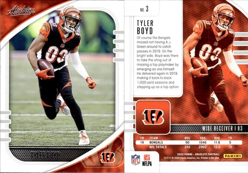2020 Panini Absolute Football Complete Your Set #1-200 You Pick! - Picture 7 of 126