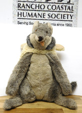 Vintage 1982 Wolf in Sheep Clothing Elegante by Dakin Stuffed Animal Plush 12"