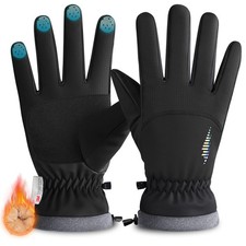 Kids Ski Gloves Touchscreen Waterproof Warm for Boy Girl Youth Skiing Cycling...
