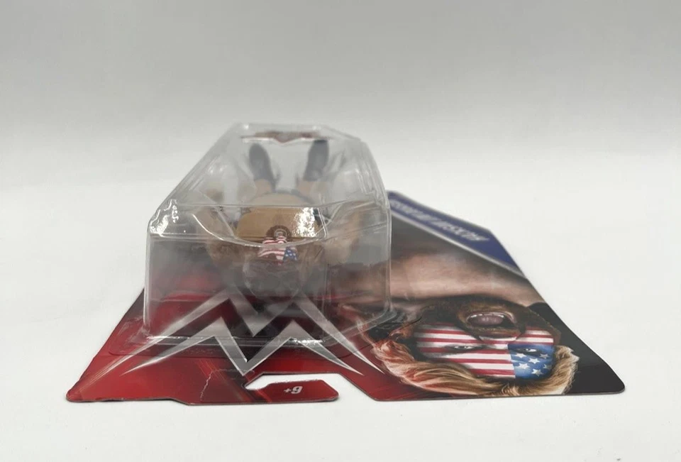 WWE Hacksaw Jim Dugan SummerSlam 系列 2016 年可动人偶 1989 年 WWF 美国 — 第 4/4 张图片