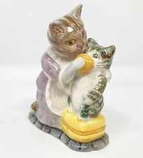 BEATRIX POTTER'S - Tabitha Twitchit and Miss Moppet, 1976 Beswick England