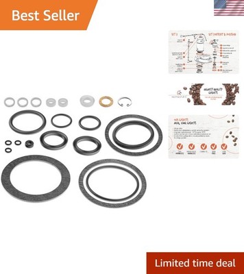 Gasket Seal Set for La Pavoni Professional & Stradivari - 14 Essential Seals