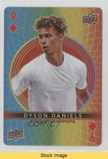 2022 Upper Deck Goodwin Champions Playing Cards Dyson Daniels READ u2v