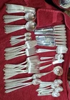 72pc Wallace NORMANDIE (70+ oz) Sterling Silver Set | No Monograms | HEAVY |