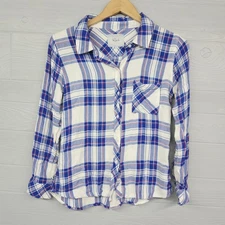 RAILS Plaid Flannel Buttonup Long Sleeve Shirt Womens Small 