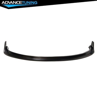 For 17-23 Tesla Model 3 MDA V2 Style Unpainted Black PU Front Bumper Lip Spoiler
