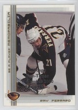 2000-01 ITG Be A Player Memorabilia 4/10 Ray Ferraro #297 t4m
