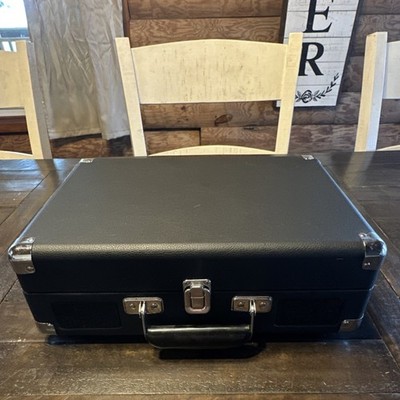 Crosley CR8005G-BK Bluetooth Belt Drive Record Player Black 33/45