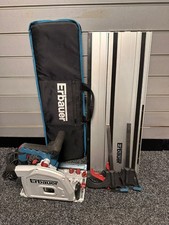 Erbauer ERB690CSW Electric Plunge Saw with 2 x Rails 240V