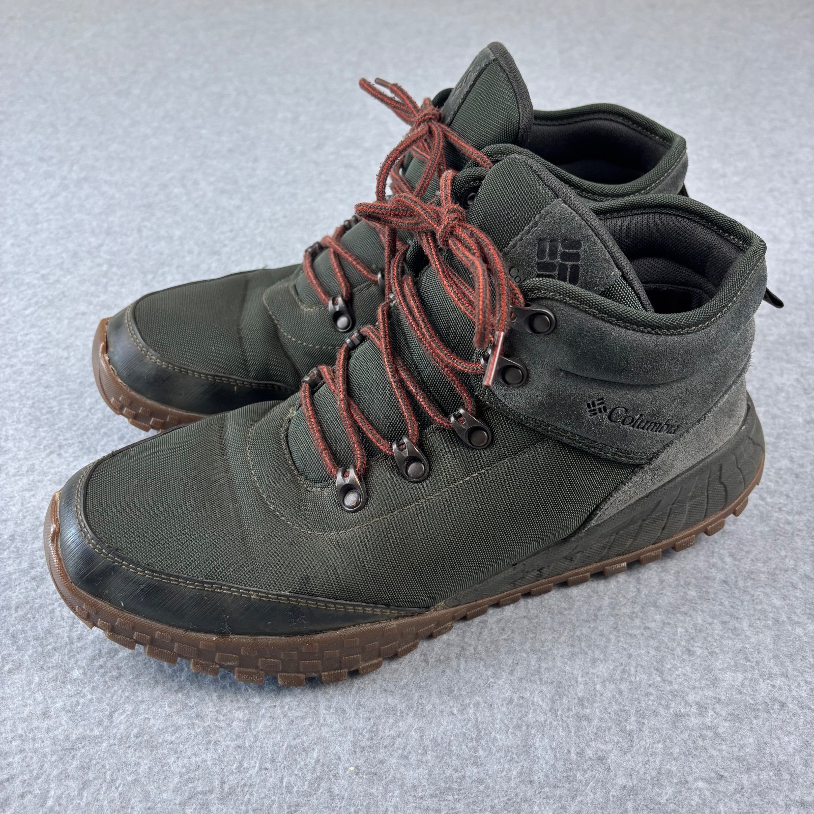 Columbia Hombres Botas Talla 11.5 Fairbanks Mid Impermeable Bota de Trabajo Senderismo Sendero