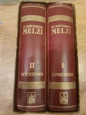 Il Novissimo Melzi Scientifica Linguistico Box set Italy, 2 HBs
