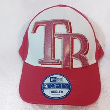 Tampa Bay Rays New Era 9FORTY Toddler Glitter Filler Adjustable Hat Baseball Cap