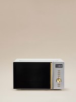 • White Digital Microwave 17L 700W Cooker Small Compact Kitchen Microwave Oven