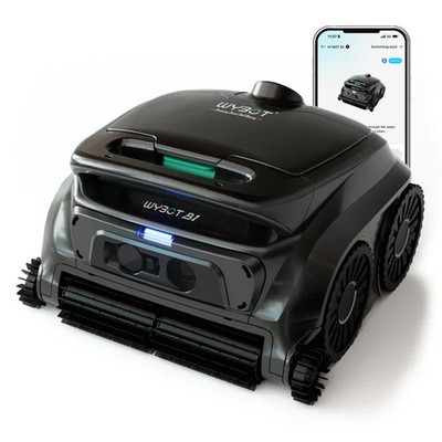 WYBOT B1 Robotic Automatic Pool Cleaner, Cordless Vacuum for Inground B