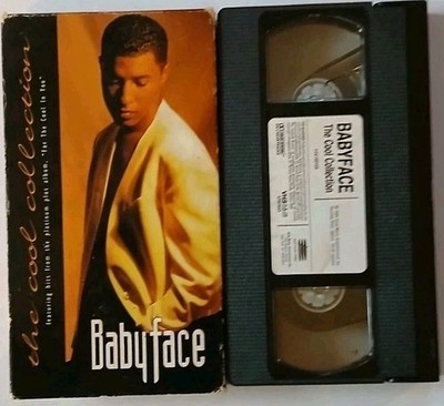 Babyface - The Collection - VHS - 1994 Sony Music - Very Good Condition - RARE 